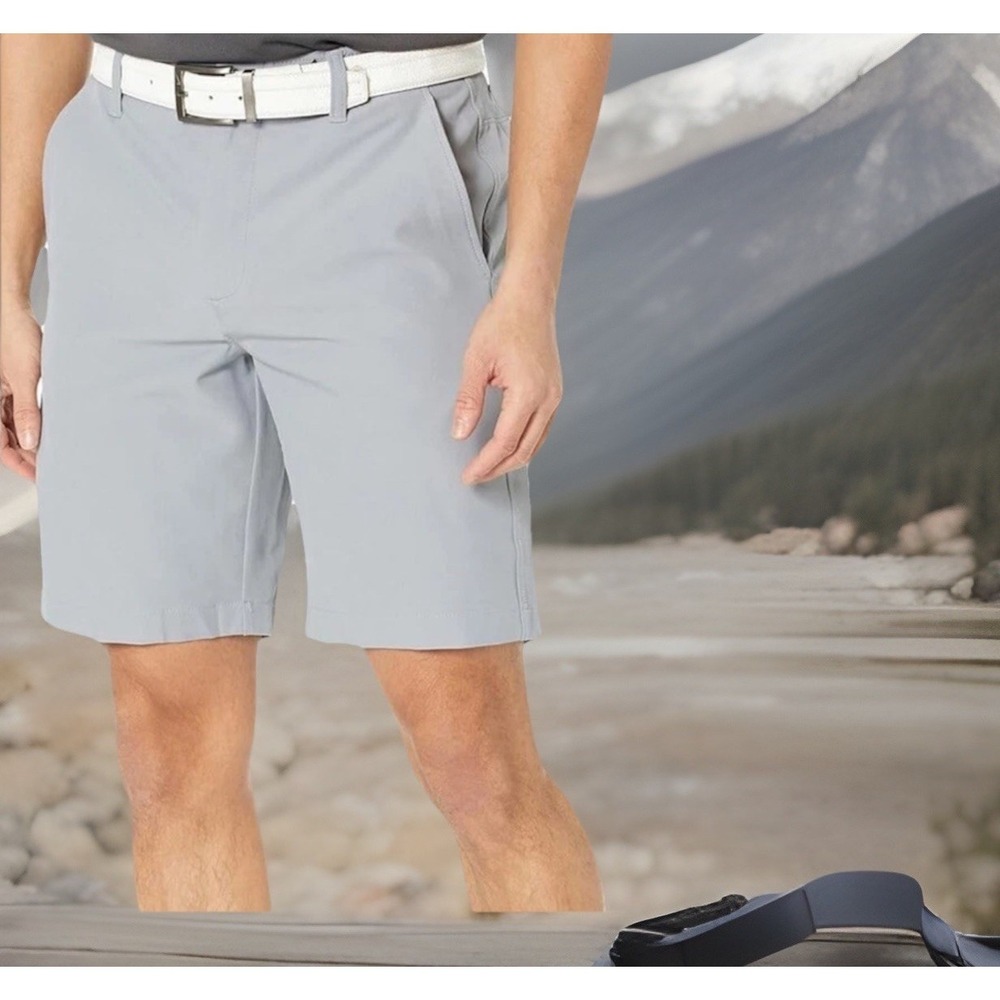 Under Armour Men's Golf DRIVE SHORT Shirt Grip GRAY Size 30